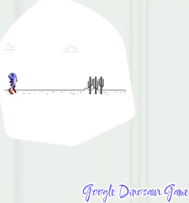 Dinosaur game sonic