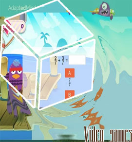 Fun math games adapted mind