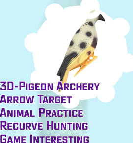 Game pigeon archery