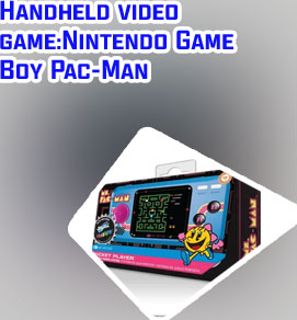 Pac man portable game