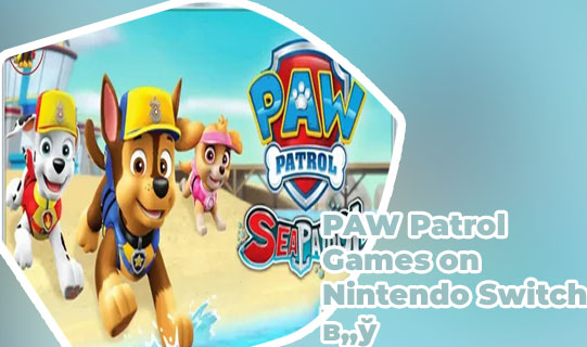 Paw patrol games for kids