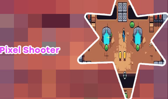 Pixel shooting games
