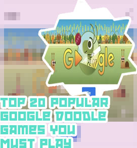 Popular google doodle games cricket