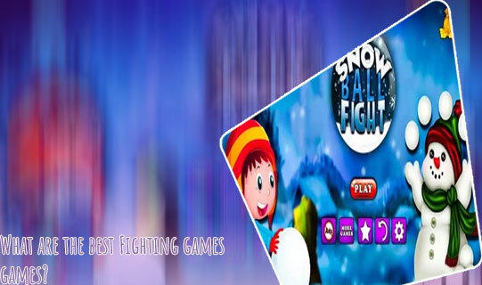 Snowball fight flash game