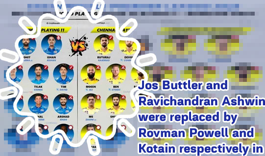 Tomorrow ipl match playing 11