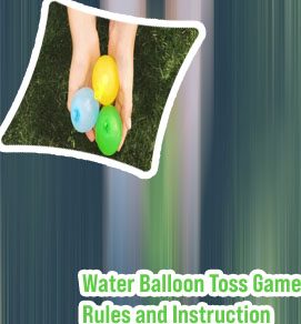 Water balloon toss game